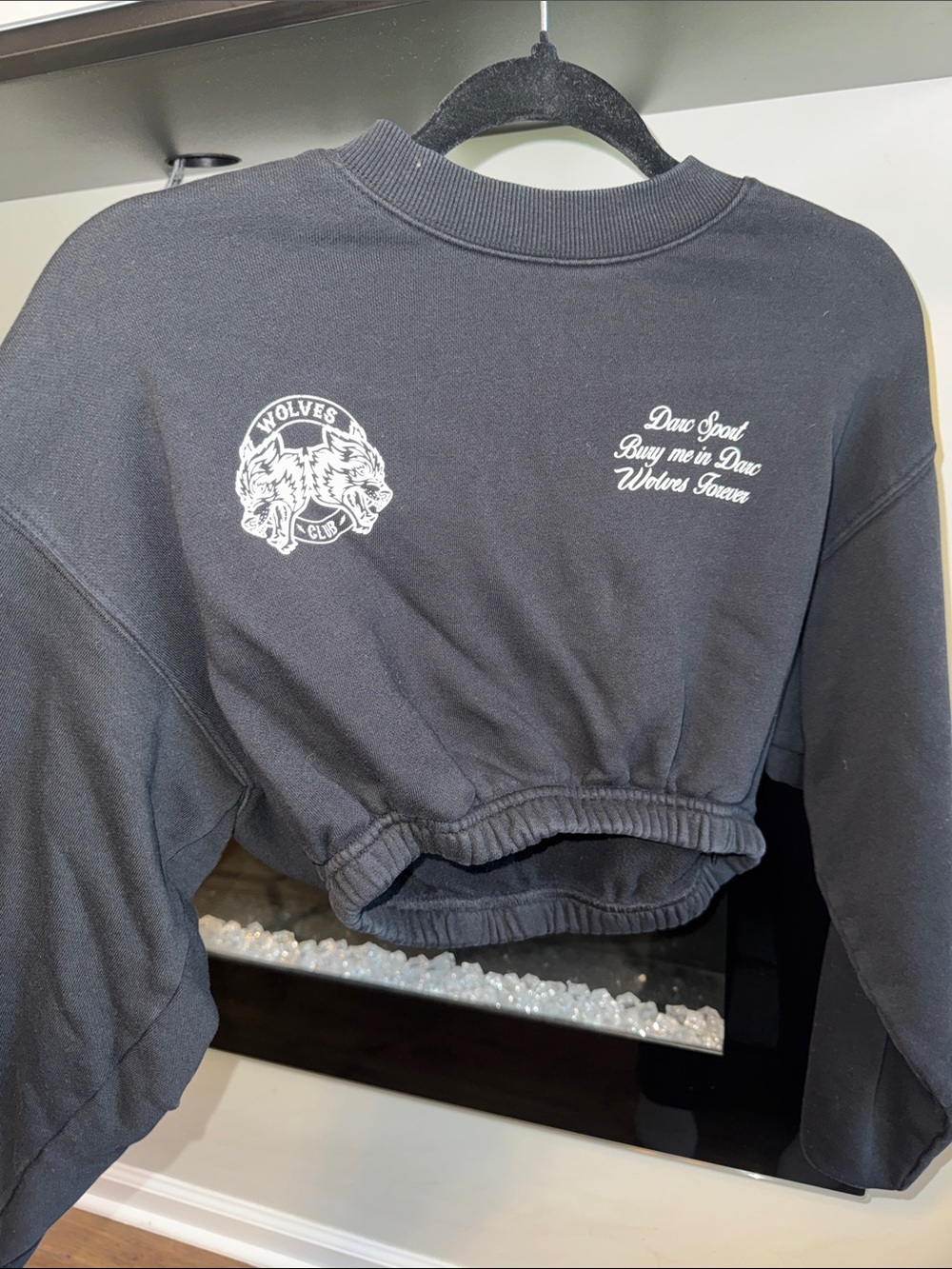 DARCSPORT CROPPED SWEATSHIRT